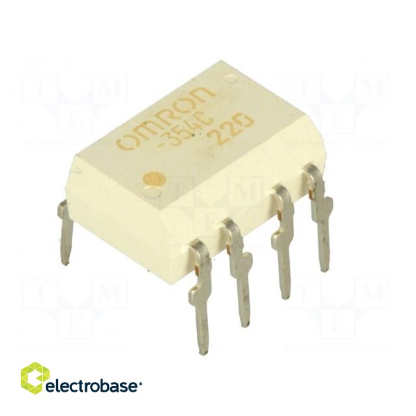 Relay: solid state | DPST-NC | Icntrl: 25mA | 150mA | max.350VAC | THT