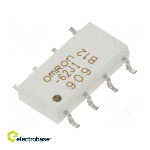 Relay: solid state | DPST-NO | Icntrl: 25mA | 400mA | max.60VAC | SMT