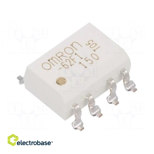 Relay: solid state | DPST-NO | Icntrl: 25mA | 500mA | max.60VAC | SMT