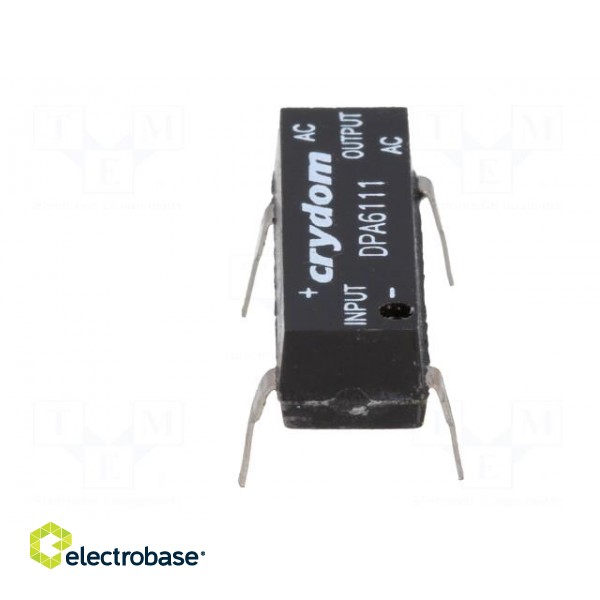 Relay: solid state | Icntrl: 10÷35mA | 1A | 20÷280VAC | THT | DIP image 9
