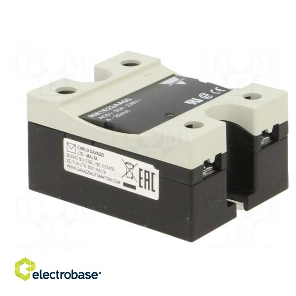 Relay: solid state | Icntrl: 4÷20mA | 50A | 90÷280VAC | -20÷70°C image 8
