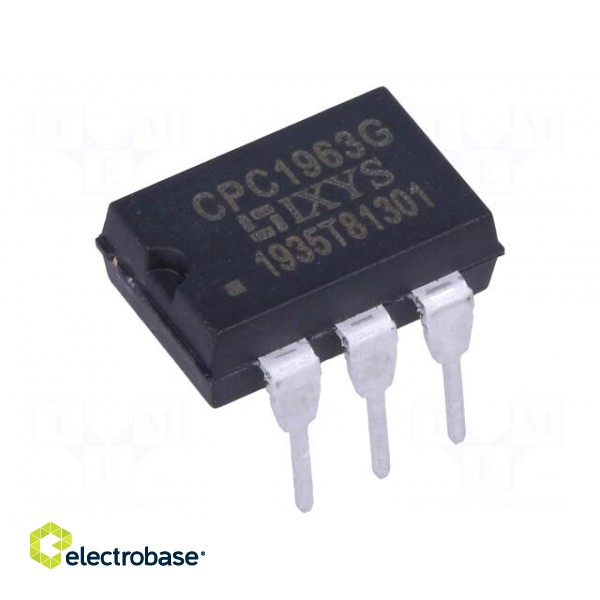 Relay: solid state | Icntrl max: 50mA | 500mA | max.600VAC | THT | DIP6