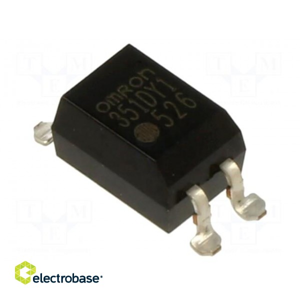 Relay: solid state | SPST-NO | 100mA | max.350VAC | max.350VDC | SMT