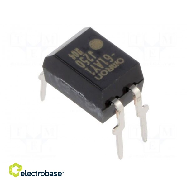 Relay: solid state | SPST-NO | 500mA | max.60VAC | max.60VDC | THT | DIP4