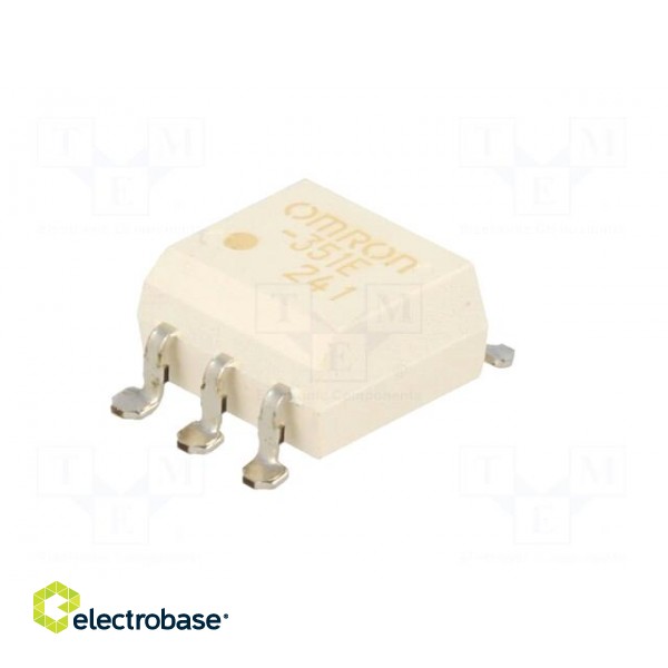 Relay: solid state | SPST-NO | Icntrl: 25mA | 120mA | max.350VAC | SMT image 4