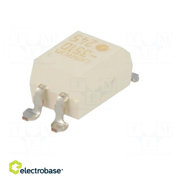 Relay: solid state | SPST-NO | Icntrl: 25mA | 120mA | max.350VAC | SMT image 6