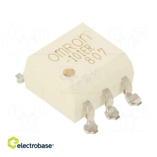 Relay: solid state | SPST-NO | Icntrl: 30mA | 2000mA | max.80VAC | SMT