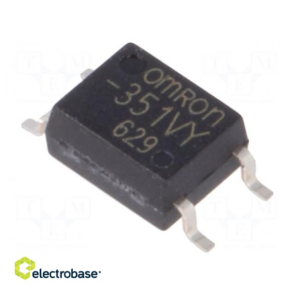 Relay: solid state | SPST-NO | Icntrl: 7.5mA | 110mA | max.350VAC | SMT