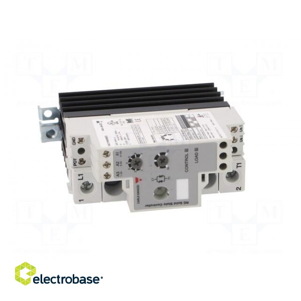 Relay: solid state | Ucntrl: 0÷5VDC | 30A | 190÷550VAC | DIN,panel image 9