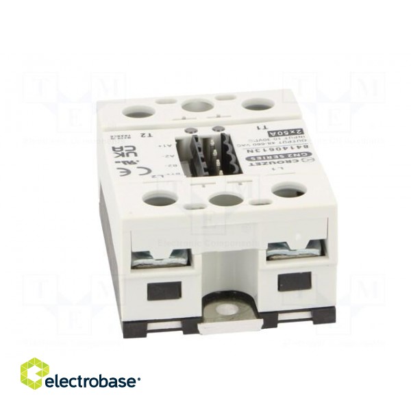 Relay: solid state | Ucntrl: 10÷30VDC | 50A | 48÷660VAC | -40÷80°C фото 5