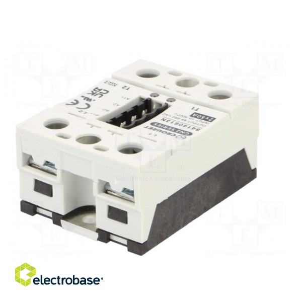 Relay: solid state | Ucntrl: 10÷30VDC | 50A | 48÷660VAC | -40÷80°C фото 6