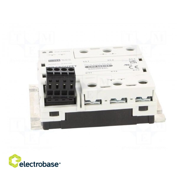 Relay: solid state | Ucntrl: 12÷30VDC | 50A | 24÷510VAC | -40÷80°C фото 3