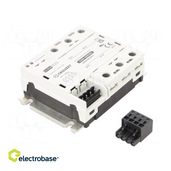Relay: solid state | Ucntrl: 12÷30VDC | 50A | 24÷510VAC | -40÷80°C фото 1