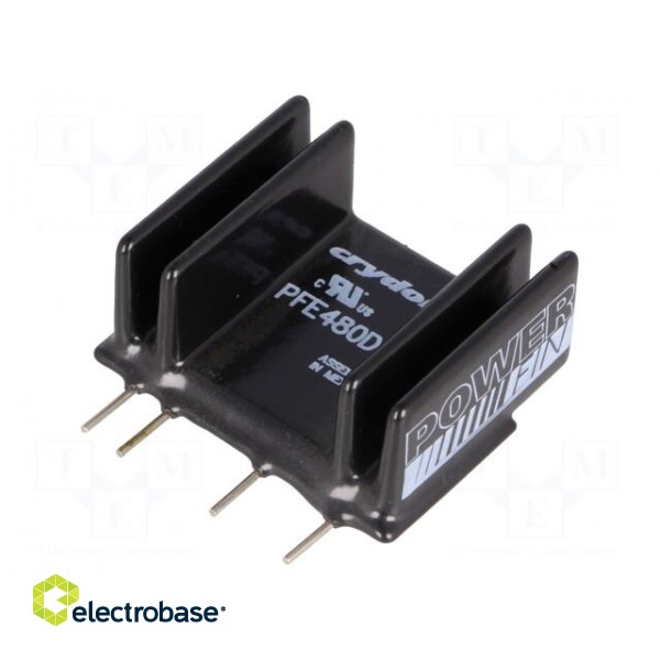 Relay: solid state | Ucntrl: 15÷32VDC | 25A | 48÷660VAC | THT | SIP