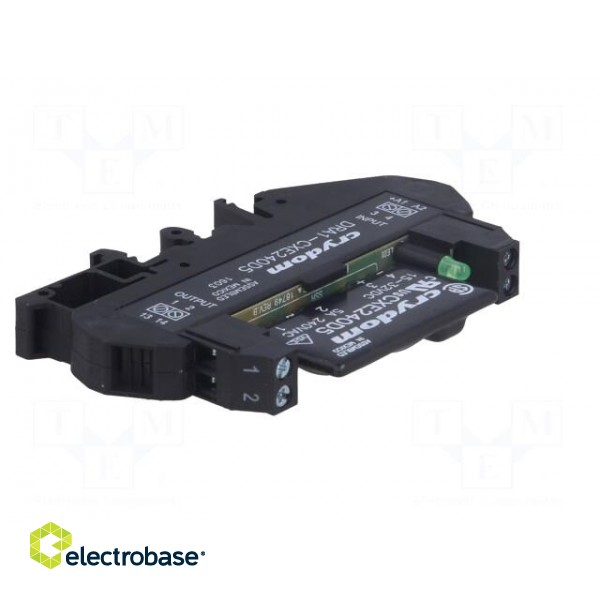 Relay: solid state | Ucntrl: 15÷32VDC | 5A | 12÷280VAC | -30÷80°C | IP00 image 8