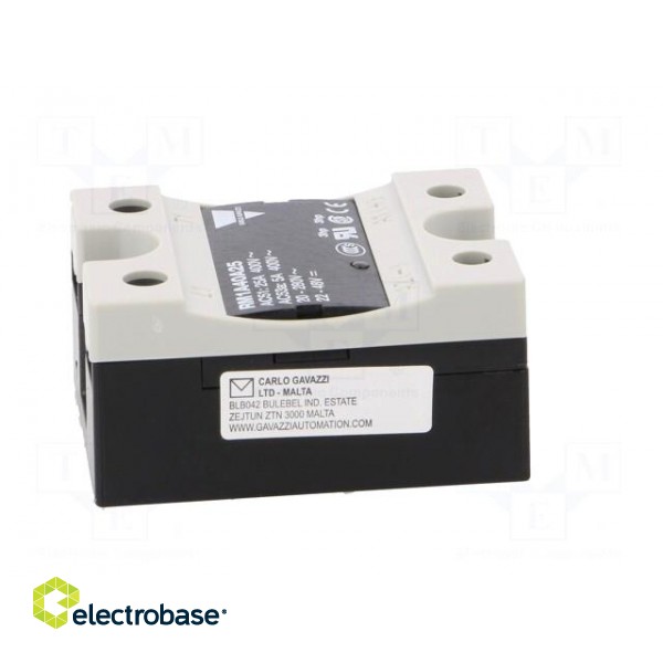 Relay: solid state | Ucntrl: 20÷280VAC | 25A | 42÷440VAC | -20÷70°C image 7