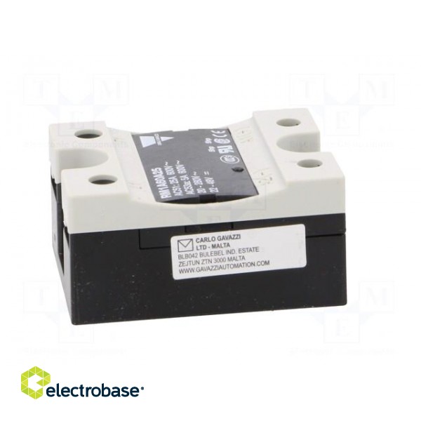 Relay: solid state | Ucntrl: 20÷280VAC | 25A | 42÷660VAC | -20÷70°C image 7