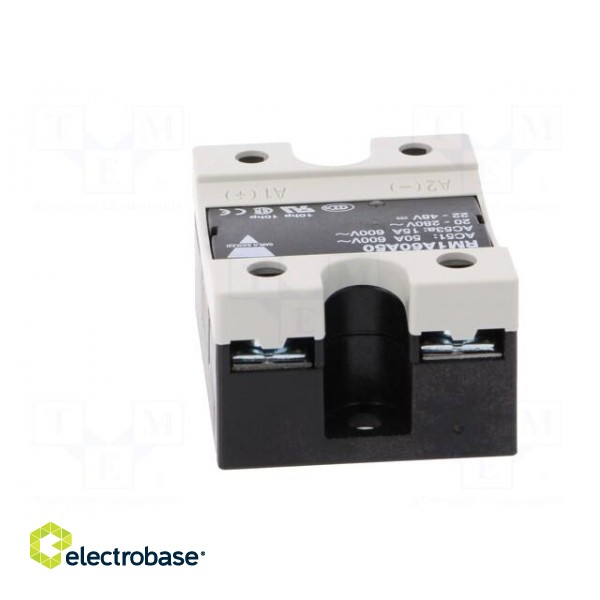 Relay: solid state | Ucntrl: 20÷280VAC | 50A | 42÷660VAC | -20÷70°C фото 5