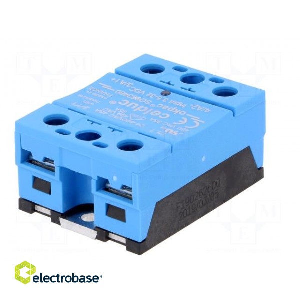 Relay: solid state | Ucntrl: 3.5÷32VDC | 40A | 24÷600VAC | SO9 | 1-phase paveikslėlis 6