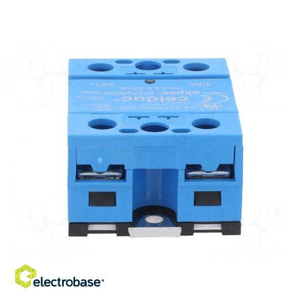 Relay: solid state | Ucntrl: 3.5÷32VDC | 50A | 24÷510VAC | -55÷100°C фото 5