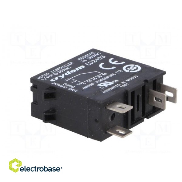 Relay: solid state | Ucntrl: 3÷15VDC | 3A | 24÷280VAC | socket image 4