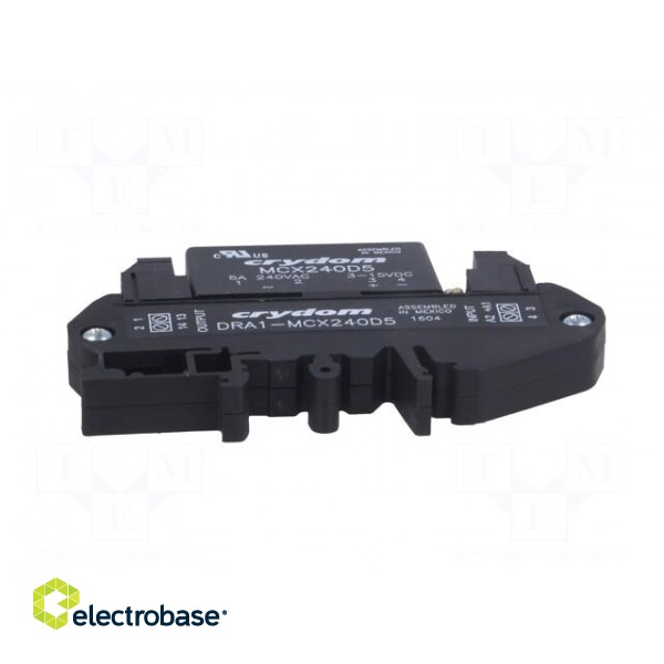 Relay: solid state | Ucntrl: 3÷15VDC | 5A | 12÷280VAC | DIN | -30÷80°C image 5
