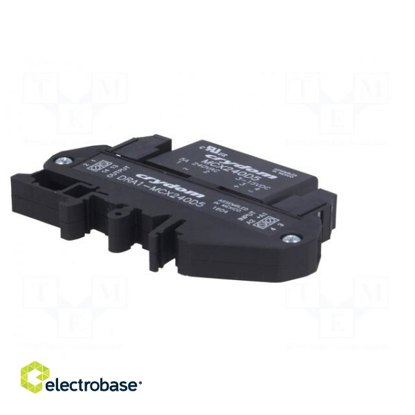 Relay: solid state | Ucntrl: 3÷15VDC | 5A | 12÷280VAC | DIN | -30÷80°C image 6