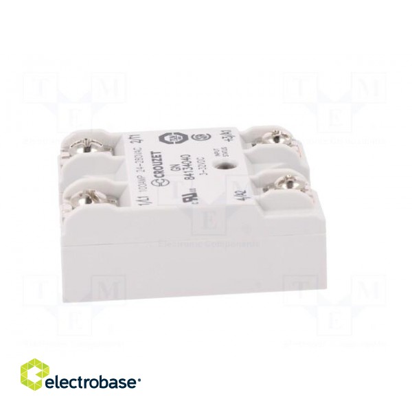 Relay: solid state | Ucntrl: 3÷32VDC | 100A | 24÷280VAC | on panel image 7