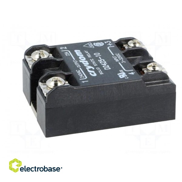 Relay: solid state | Ucntrl: 3÷32VDC | 25A | 24÷280VAC | -40÷80°C | IP00 image 7