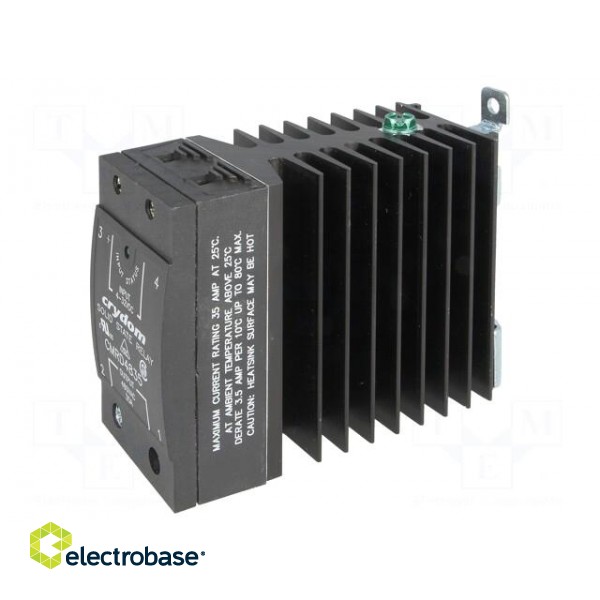 Relay: solid state | Ucntrl: 3÷32VDC | 65A | 48÷530VAC | -40÷80°C image 1