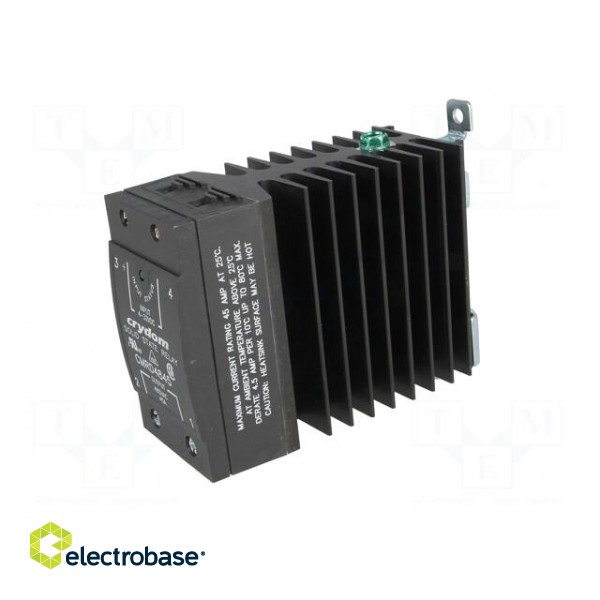 Relay: solid state | Ucntrl: 3÷32VDC | 45A | 48÷530VAC | -40÷80°C image 2