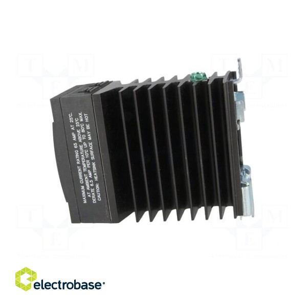 Relay: solid state | Ucntrl: 3÷32VDC | 65A | 48÷530VAC | -40÷80°C фото 3