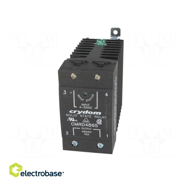 Relay: solid state | Ucntrl: 3÷32VDC | 65A | 48÷530VAC | -40÷80°C фото 9