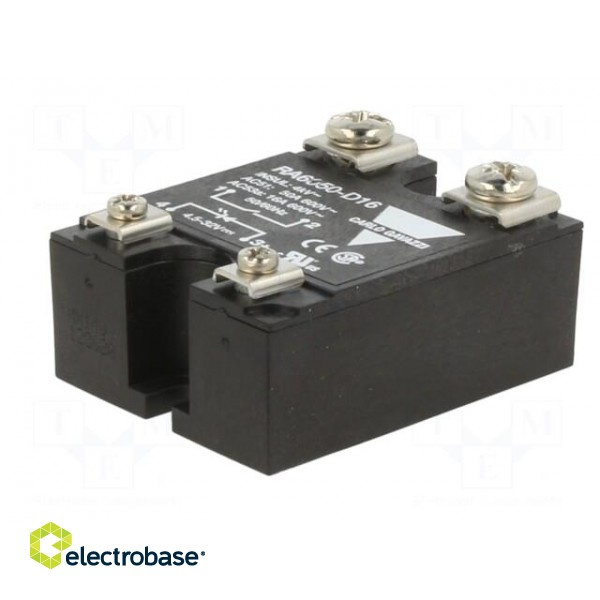 Relay: solid state | Ucntrl: 4.5÷32VDC | 50A | 24÷690VAC | -20÷70°C фото 2