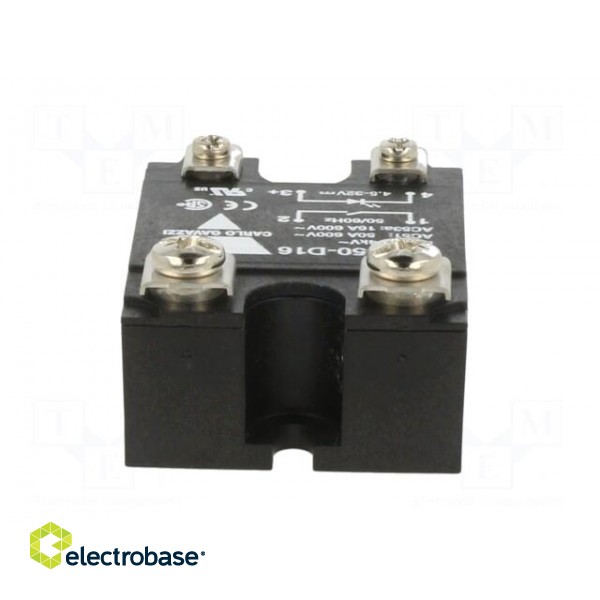 Relay: solid state | Ucntrl: 4.5÷32VDC | 50A | 24÷690VAC | -20÷70°C image 5