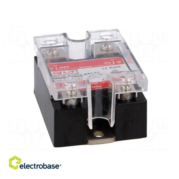 Relay: solid state | Ucntrl: 4÷16VDC | 10A | 24÷280VAC | Series: SSR-Z фото 9