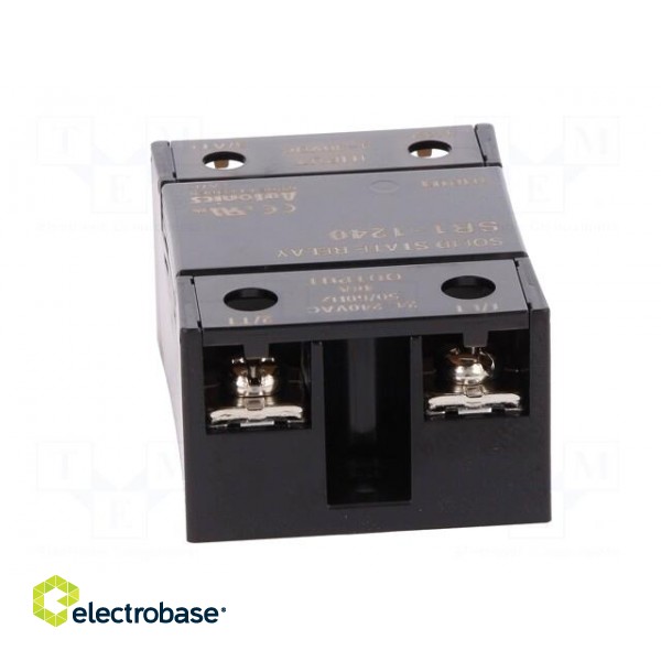 Relay: solid state | Ucntrl: 4÷30VDC | 40A | 24÷240VAC | screw type image 5