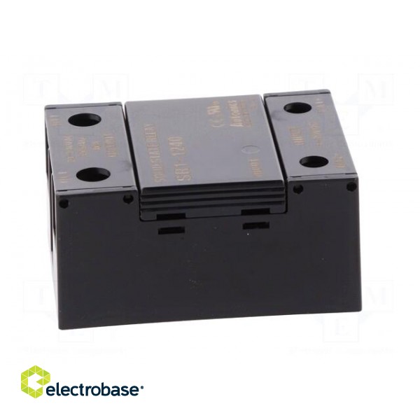 Relay: solid state | Ucntrl: 4÷30VDC | 40A | 24÷240VAC | screw type image 7