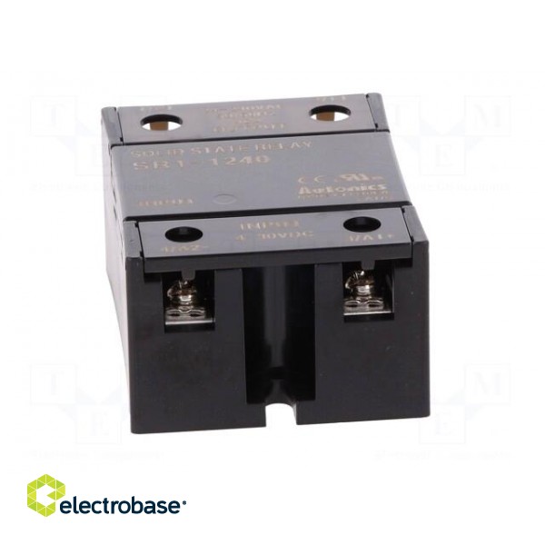 Relay: solid state | Ucntrl: 4÷30VDC | 40A | 24÷240VAC | screw type image 9