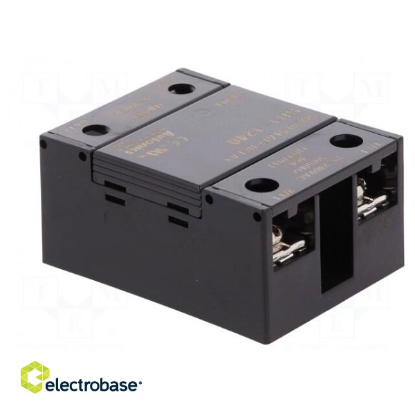 Relay: solid state | Ucntrl: 4÷30VDC | 40A | 24÷240VAC | screw type image 4