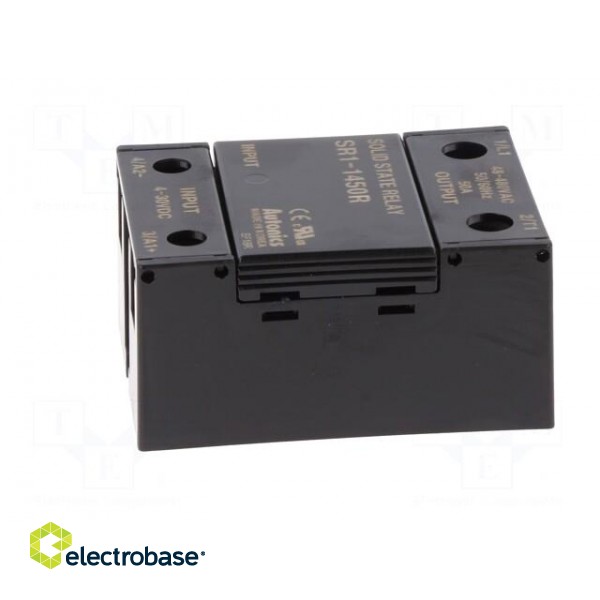 Relay: solid state | Ucntrl: 4÷30VDC | 50A | 48÷480VAC | screw type image 3