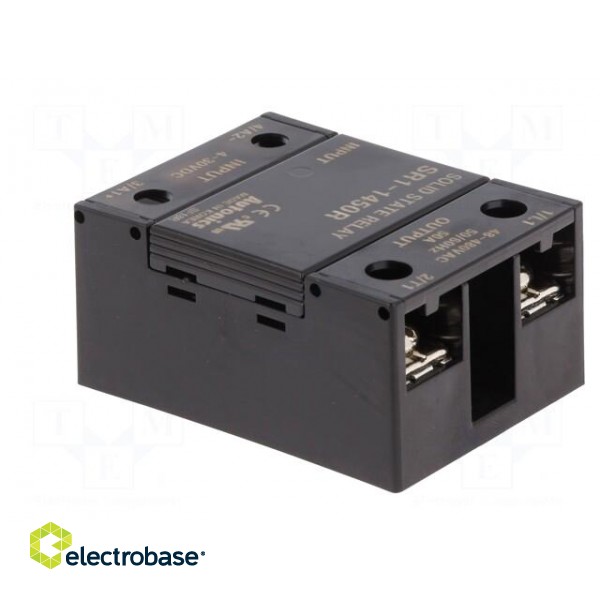 Relay: solid state | Ucntrl: 4÷30VDC | 50A | 48÷480VAC | screw type image 4