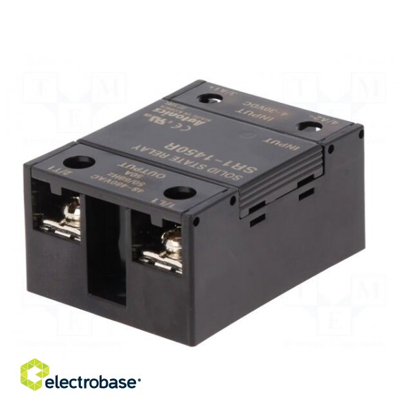 Relay: solid state | Ucntrl: 4÷30VDC | 50A | 48÷480VAC | screw type image 6