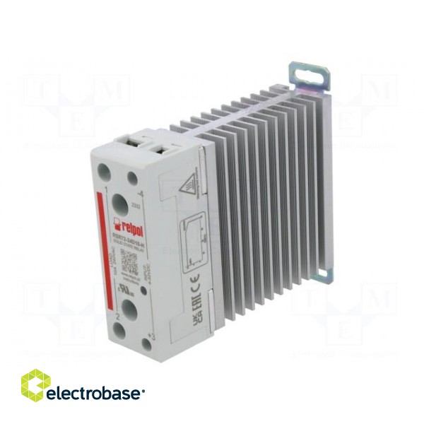 Relay: solid state | Ucntrl: 4÷32VDC | 10A | 24÷280VAC | -30÷80°C | IP20 фото 1