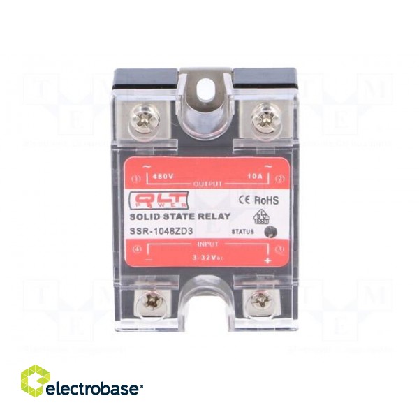 Relay: solid state | Ucntrl: 4÷32VDC | 10A | 44÷440VAC | Series: SSR-Z фото 3