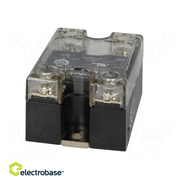 Relay: solid state | Ucntrl: 4÷32VDC | 125A | 48÷660VAC | screw type фото 5