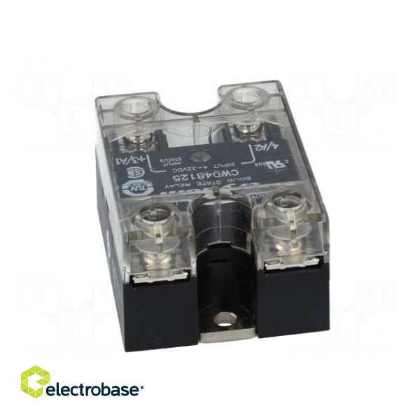 Relay: solid state | Ucntrl: 4÷32VDC | 125A | 48÷660VAC | screw type фото 5