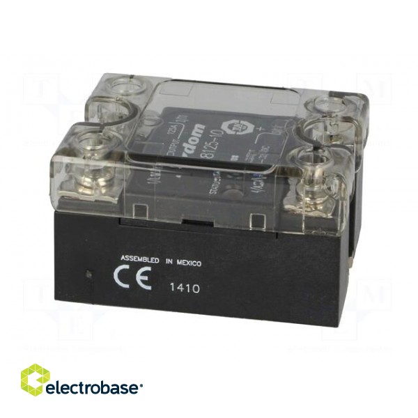 Relay: solid state | Ucntrl: 4÷32VDC | 125A | 48÷660VAC | screw type фото 7