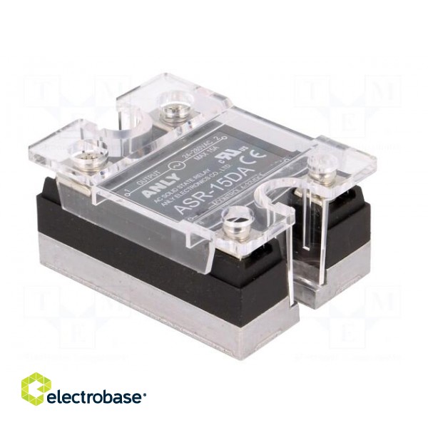 Relay: solid state | Ucntrl: 4÷32VDC | 15A | 24÷280VAC | Series: ASR фото 8