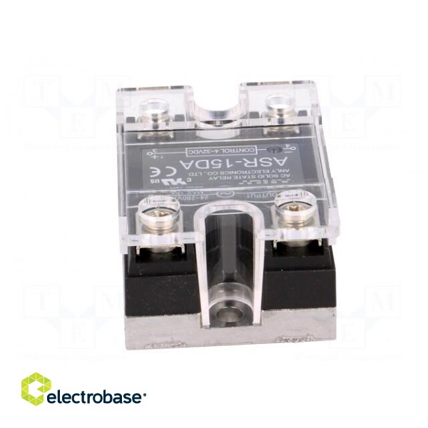 Relay: solid state | Ucntrl: 4÷32VDC | 15A | 24÷280VAC | Series: ASR фото 5